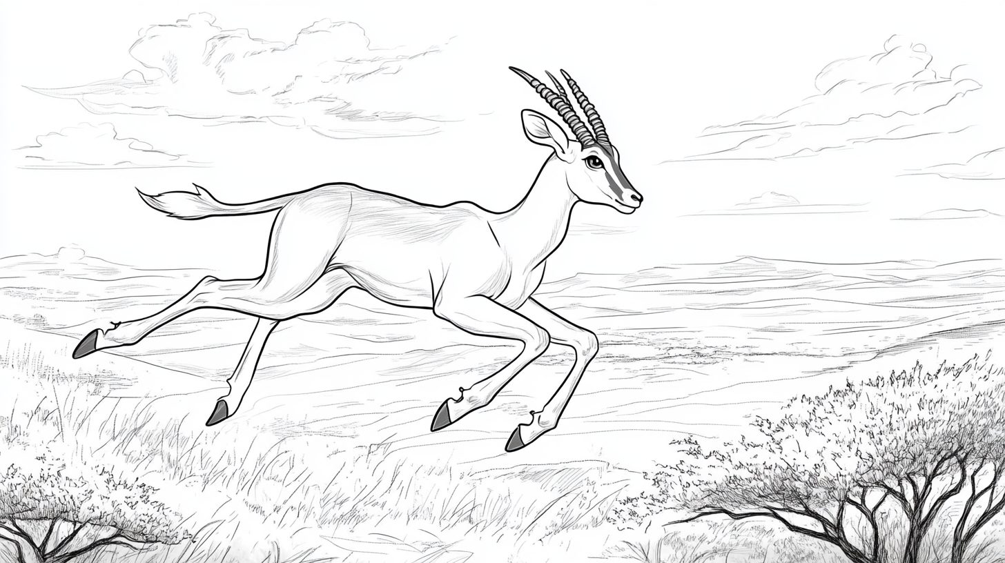 Antelope_Leaping_Across_the_Savanna