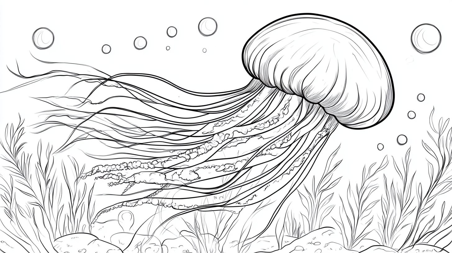 Jellyfish_Drifting_in_The_Sea