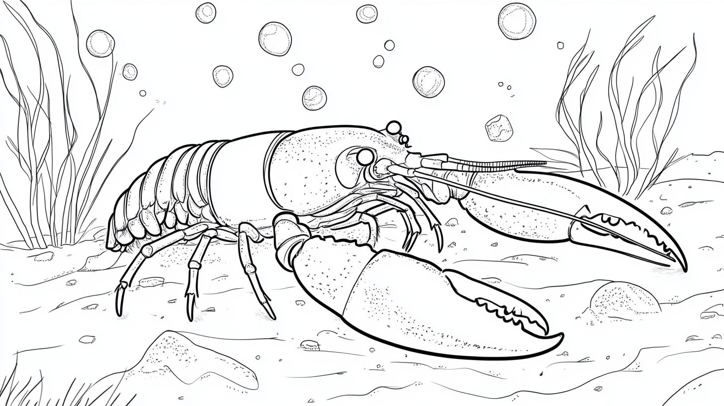 Lobster_Crawling_Along_the_Ocean_Floor