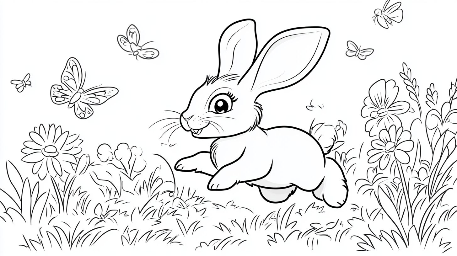 Rabbit_Hopping_Through_a_Meadow