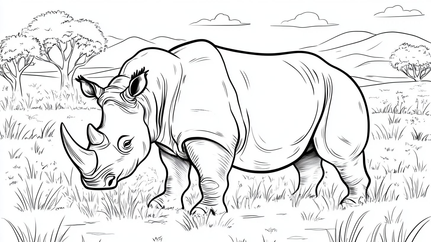 Rhino_Grazing_in_The_Grasslands