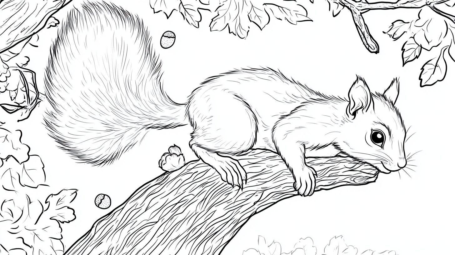 Squirrel_Climbing_a_Tree