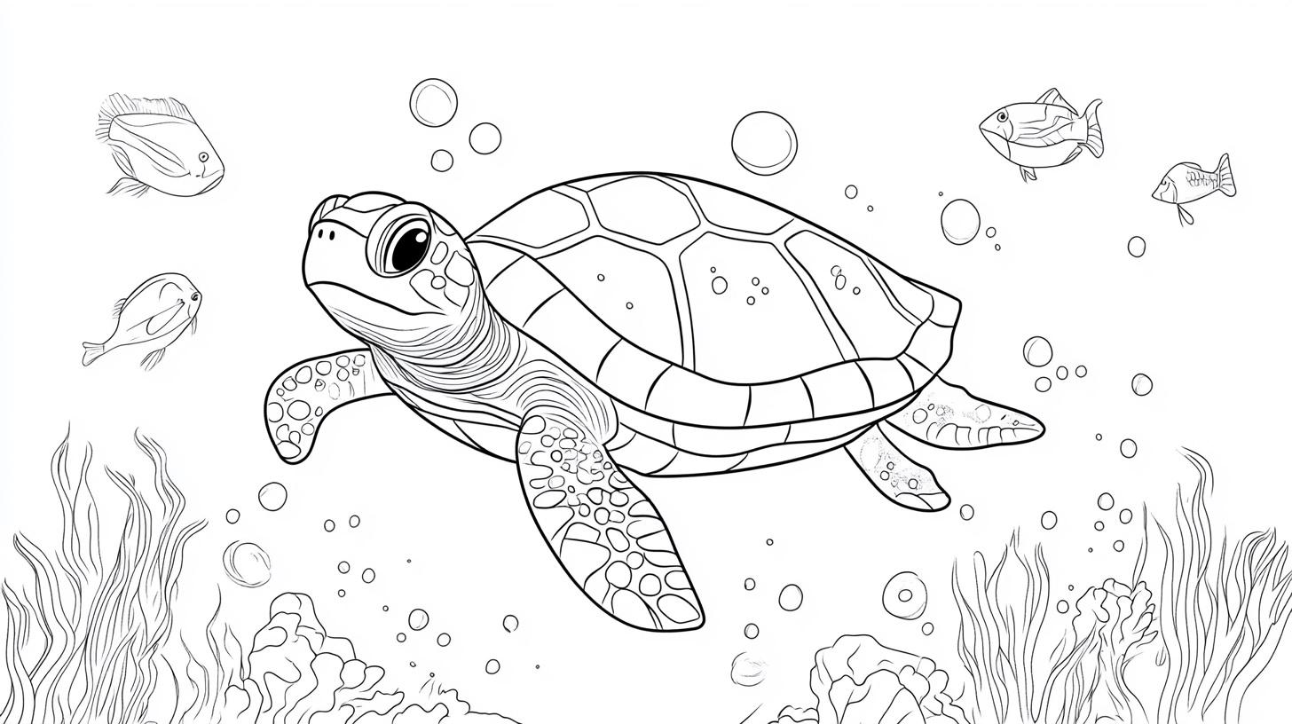 Turtle_Swimming_Underwater