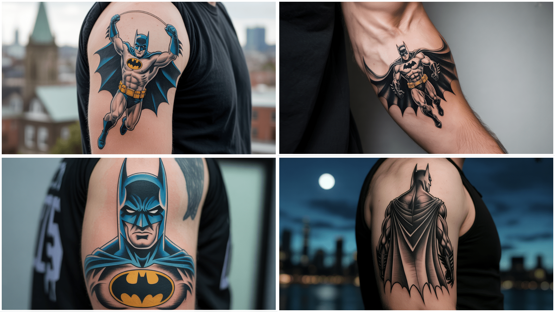 Batman_Portraits__Action_Scenes