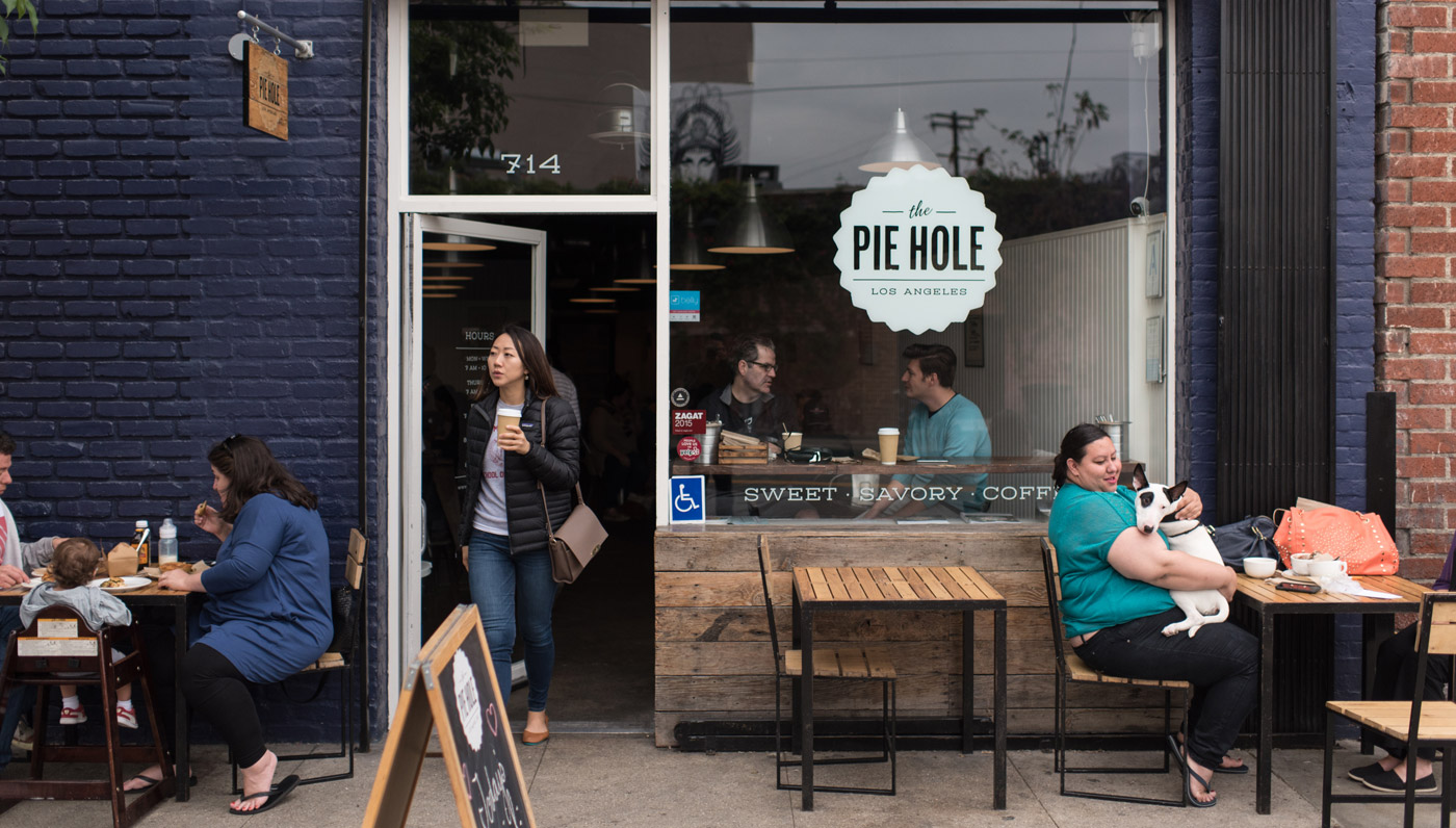 Exterior of The Pie Hole - photography by Cliff William Fong - http://cliffwilliam.com/