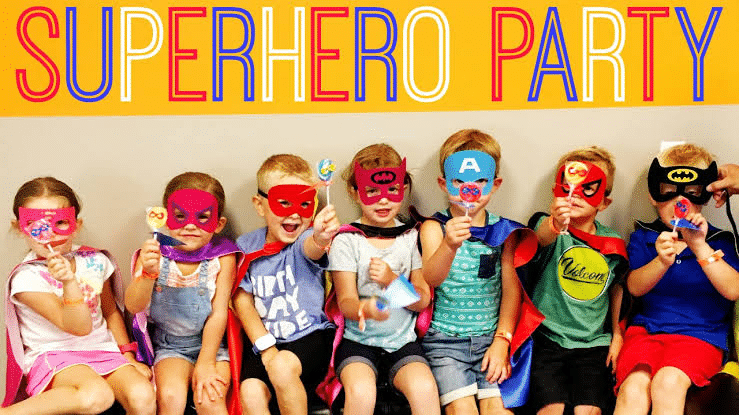 A Superhero Party