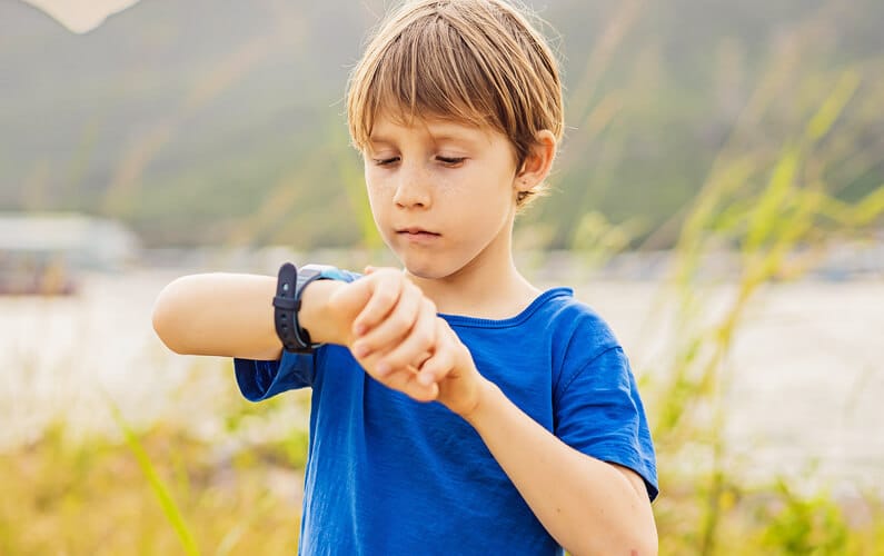 A Wearable GPS Tracker for Students on Field Trips