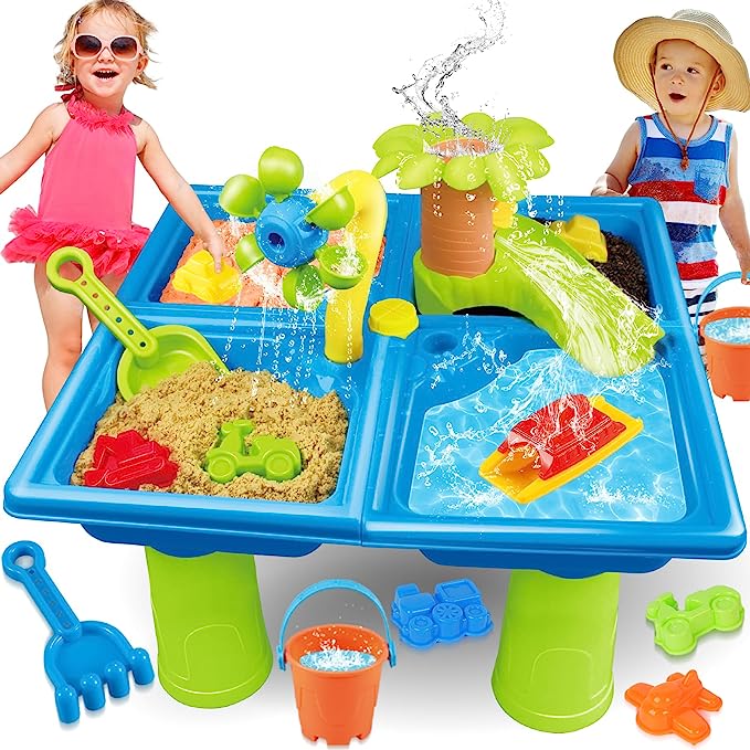 Beach Themed Sensory Bin Toddlers