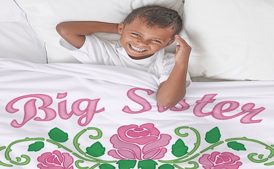 Big Sister Personalized Blanket