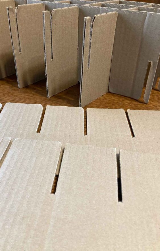 Cardboard Box Balance Beam