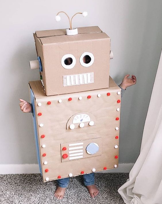 Cardboard Box Robot