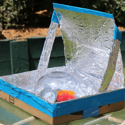 Cardboard Box Solar Oven
