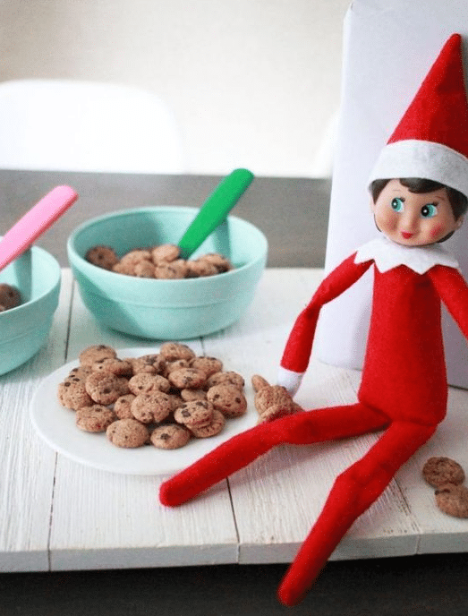 Christmas Cookie Sneak from Elf on a Shelf