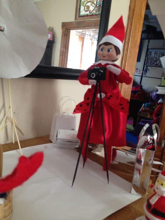 Elf on the Shelf for Filmmaker Action, Camera, and Light