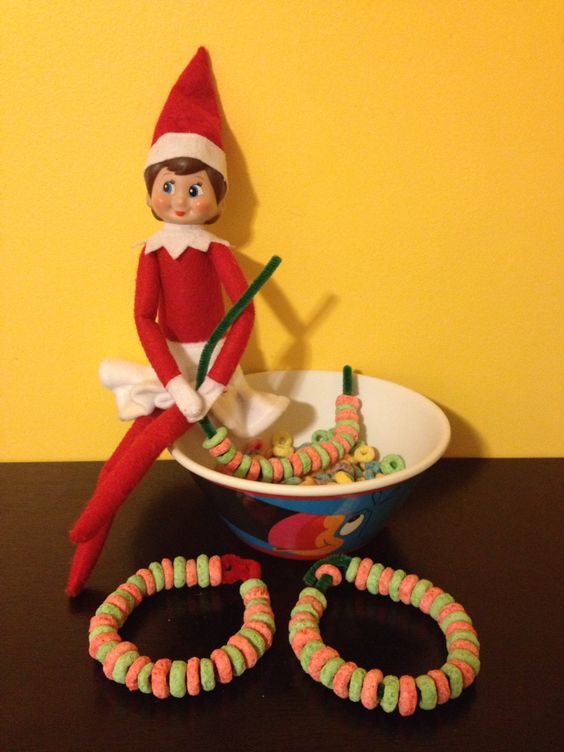 Fruit Loop Necklace From Elf on a Shelf