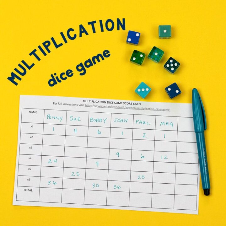 Multiply with Dice-in-Dice