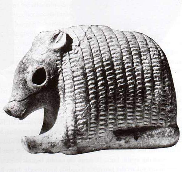 Pig-Shaped Ancient Sculptures