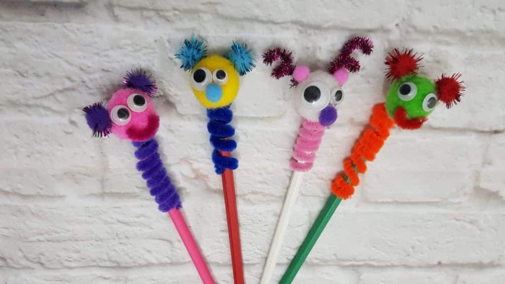 Pipe Cleaner Pencil Topper