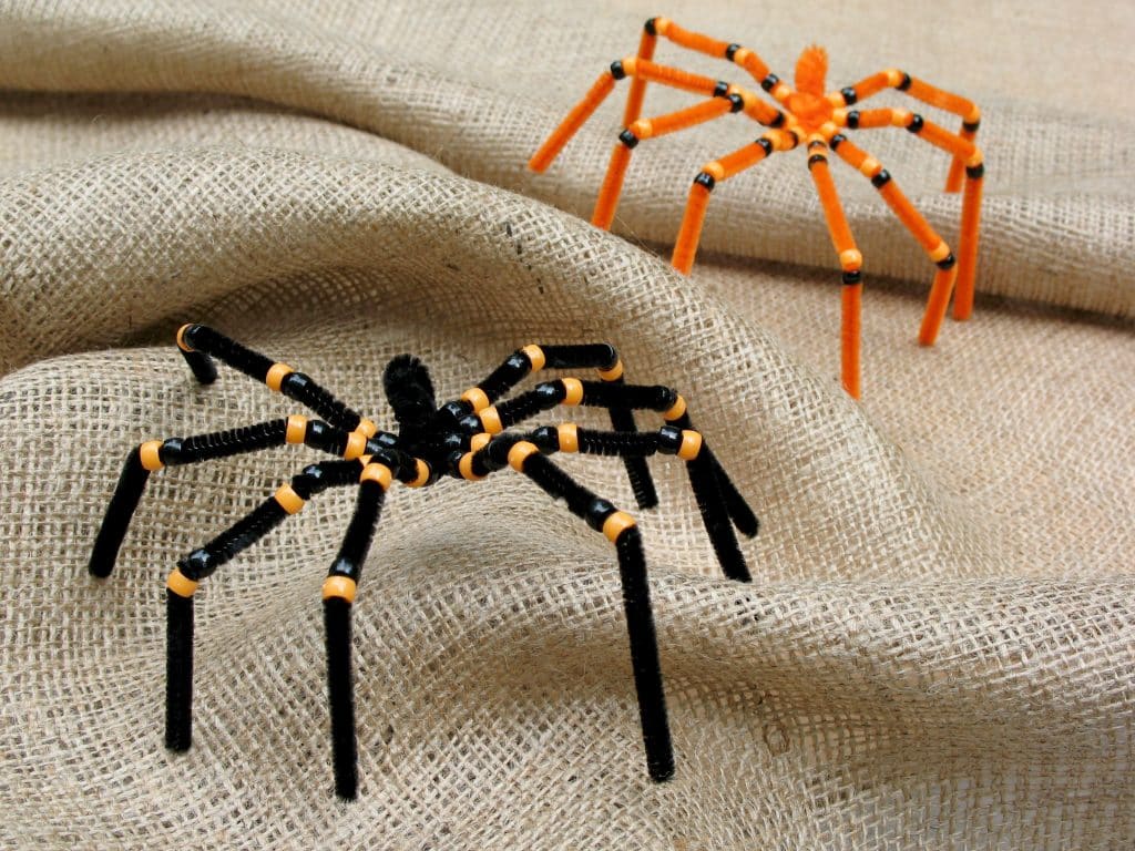 Pipe Cleaner Tall Spiders