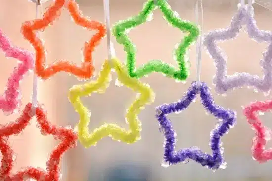 Pipe Cleaners Crystal Stars