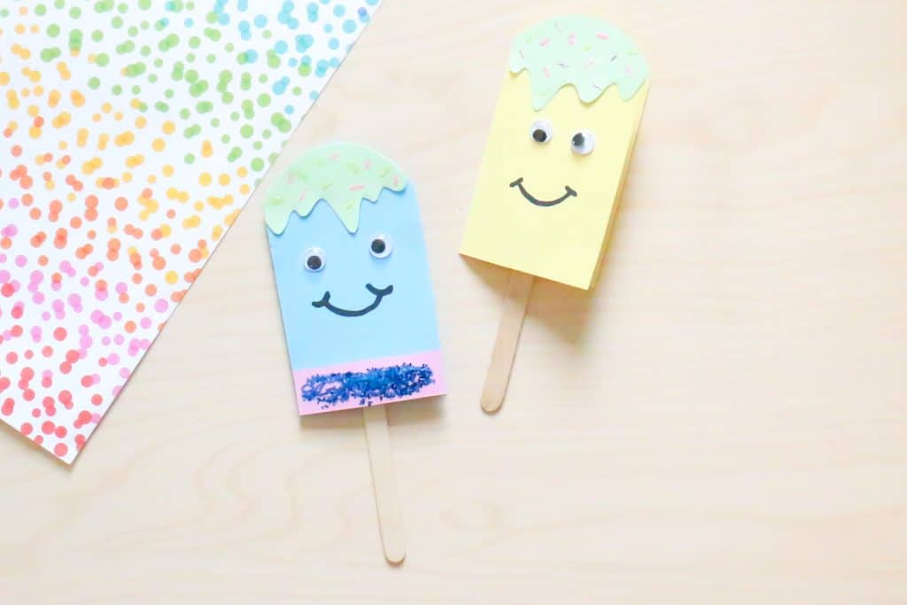  Popsicle Father's Day Card