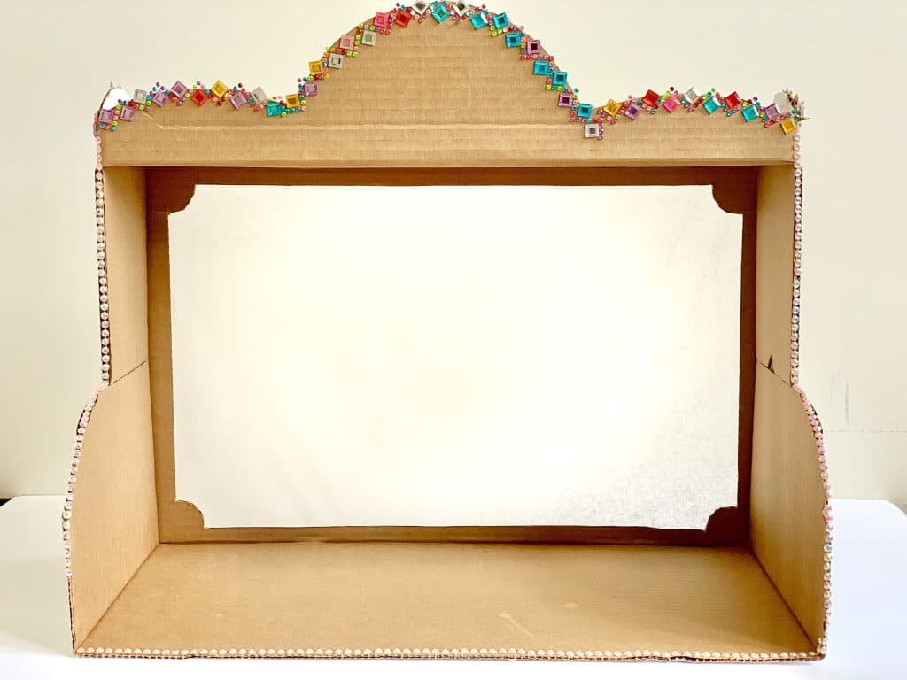 Shadow Puppet Theatre by Cardboard Box