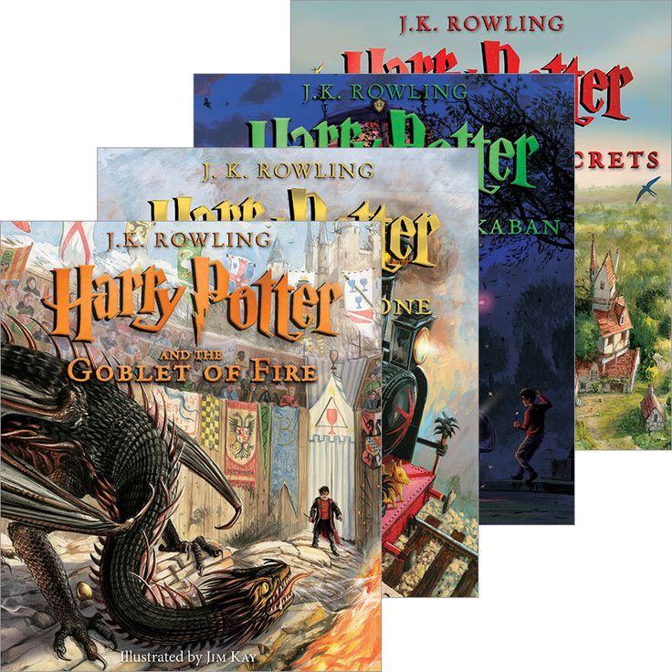 The Illustrated Harry Potter Books