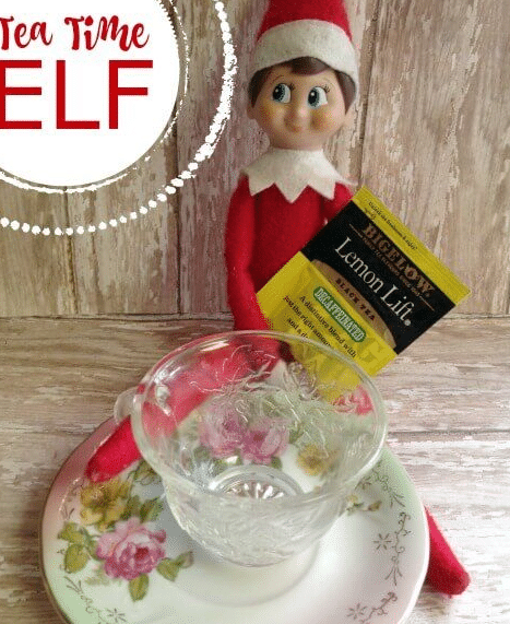 Time for Tea with Elf on The Shelf