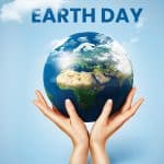 What are five issues that Earth Day focuses on?