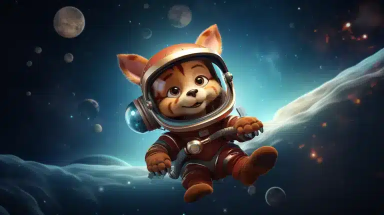 which animal first went to space