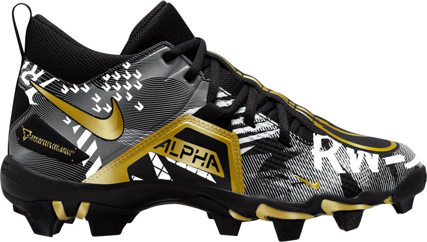 Nike Alpha RX Elite football cleats - providing stable footing for enhanced performance.