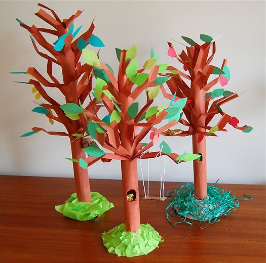 Paper Cutting or DIY Trees