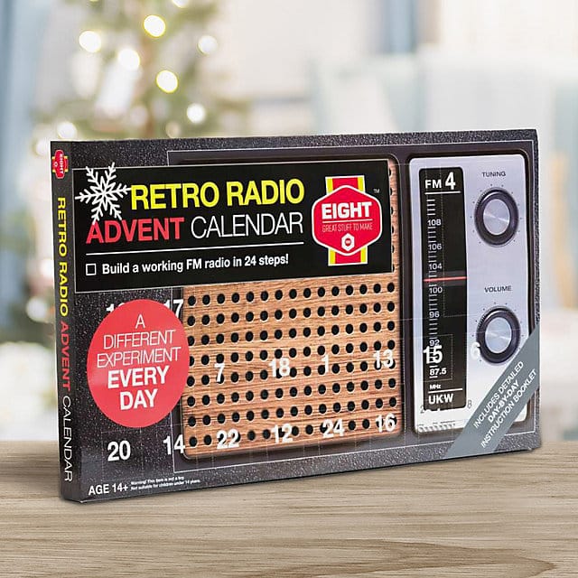 Retro Radio-themed Calendar
