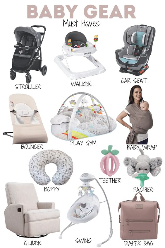 Baby gear essentials for the nursery