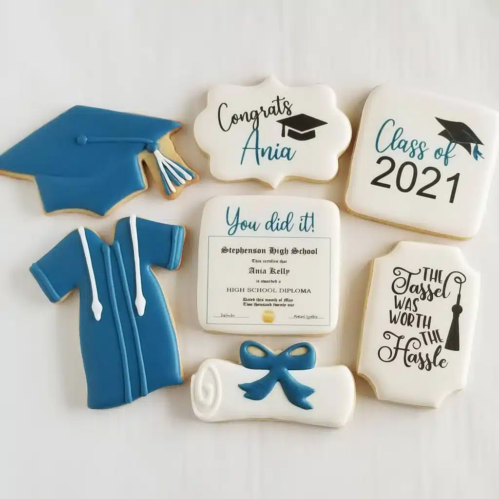 Customized Diploma Cookies