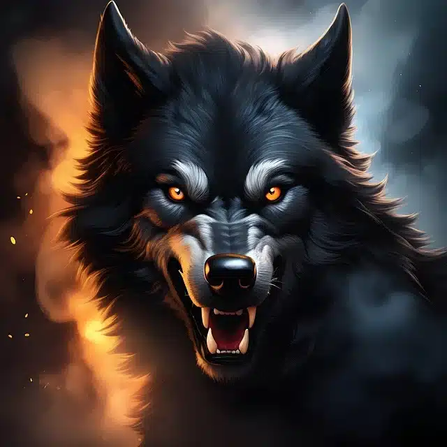 werewolf growling