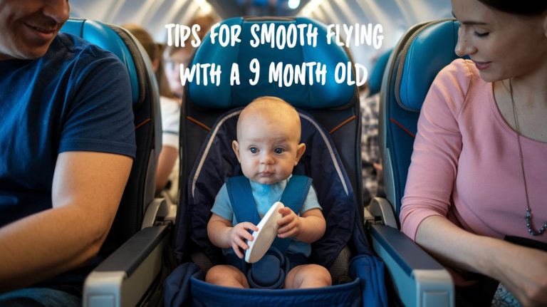 flying with a 9 month old