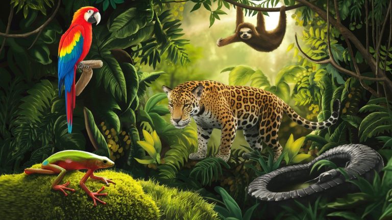 jungle animals