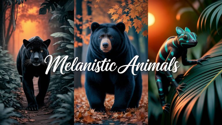 melanistic animals