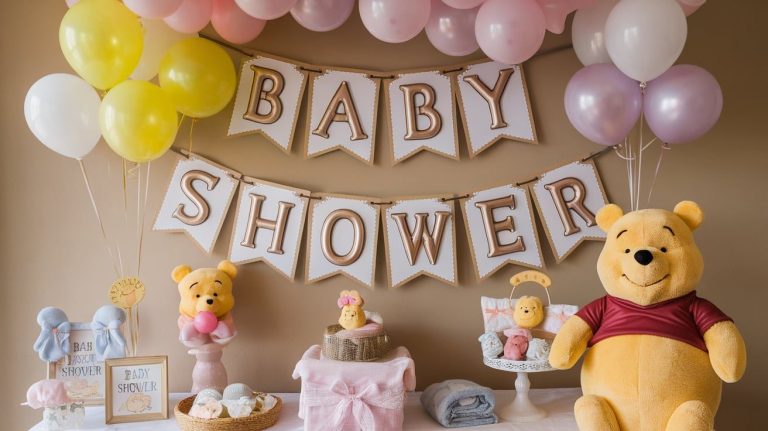 winnie the pooh baby shower ideas