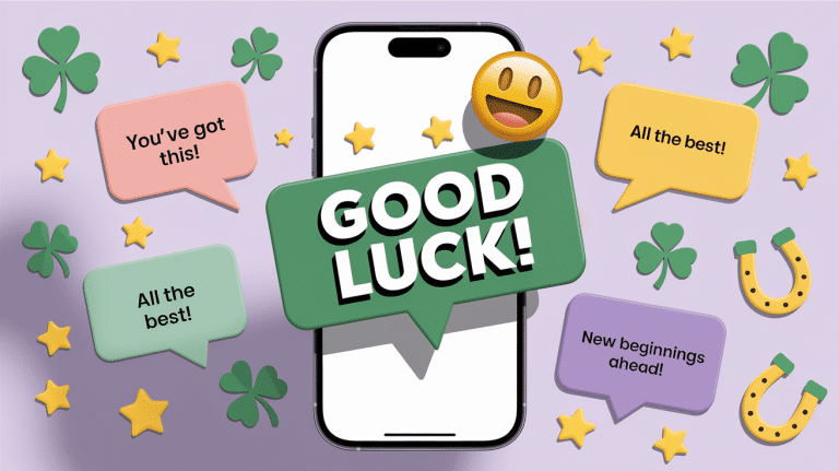 120 Easy Good Luck Messages You Can Text Right Now