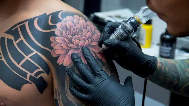 Creative Flower Tattoo Cover-Up Ideas