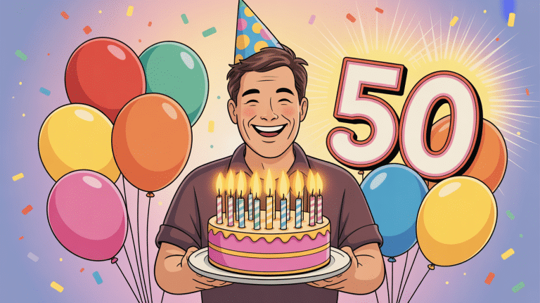 Make Him Laugh: 250 Funny Quotes for 50th Birthday