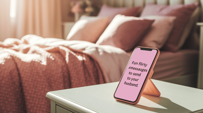 fun flirty text messages to send to your husband