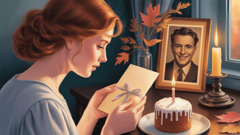 happy birthday to my husband in heaven letter